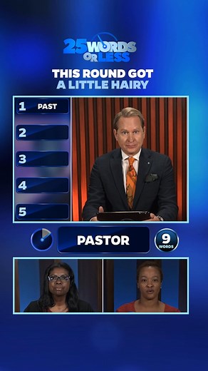 Can they comb through the clues before the buzzer hits? Don't miss ALL NEW episodes of 25 Words or Less every weekday! 25words.com for local listings! 📺️ #25wordsorless #gameshow #meredithvieira #wordgame #boardgame | 25 Words or Less