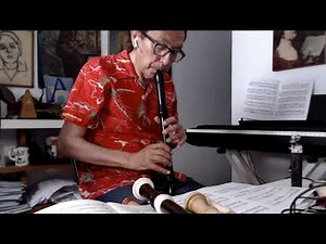 A. Bova, Duo no. 12, for alto recorders