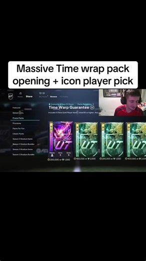 I’m saving my packs and coins for Toty for sure #fc26 #eafc26 #timewrap #timewrappackopening #baseiconplayerpick