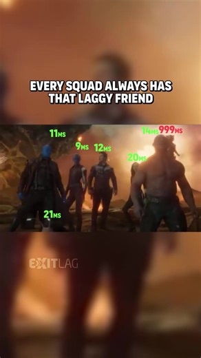 Don’t be that laggy friend, play with ExitLag on! 😎 Stable connection, lower ping, no stutters! 🔗 Link in Bio