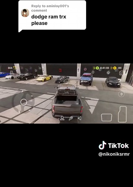 Dodge Ram TRX Real Sound in Car Parking Multiplayer 2