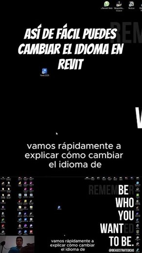Cómo cambiar el Idioma en Revit #tutorial