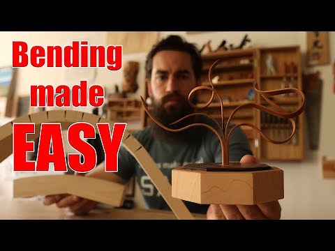 4 wood bending techniques for the weekend woodworker!