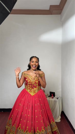 We did something different and it paid off @kal Tesfaye you did amazinggggggg 🤍#mahider_k #ሽምግልና #weddingtiktok #habeshadress #vlog