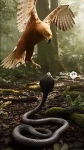 “Eagle vs Snake 🦅🐍 Battle of the Predators!”