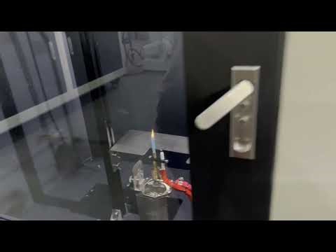 Textile Vertical Flammability Test | Burning Test Demo for Fabrics