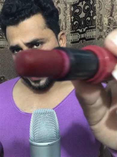 Relaxing ASMR Lipstick Application Experience