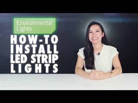 How-to Install LED Strip Lights