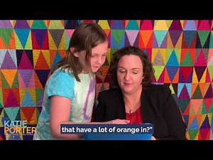 Rep. Porter and Liz Porter Talk Quilts in Congress