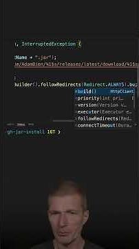 Downloading a JAR From GitHub Releases #java #shorts #coding #airhacks