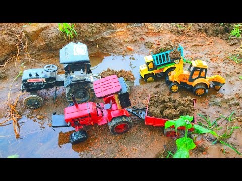 Tractor trolley loading vegetable selling super market | diy tractor