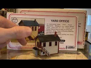 Structure Review - N Scale Yard Office LaserKit!