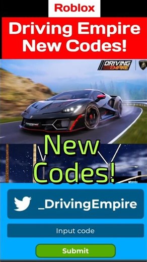 Driving Empire Codes - Codes for Driving Empire Roblox January 9, 2026