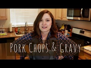 Slow Cooker Pork Chops & Gravy