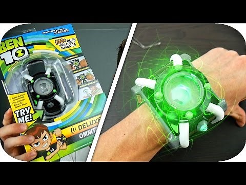Ben 10 DELUXE OMNITRIX Unboxing + Test! || 2017 Reboot!