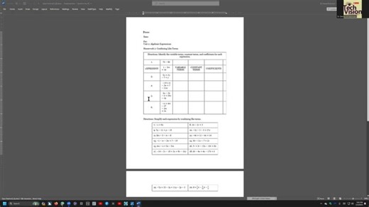 Convert Math PDF to Word Equations Using AI and JAWS Screen Reader | Dr. Denise M Robinson