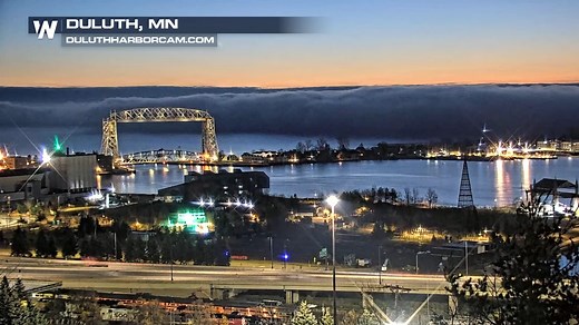 20K views · 689 reactions | Invasion of the fog! Dense fog formed over Lake Superior this morning before moving into Duluth. High pressure aloft in the winter can often spur fog formation over bodies of water that are warming than the surrounding air. | WeatherNation | Facebook