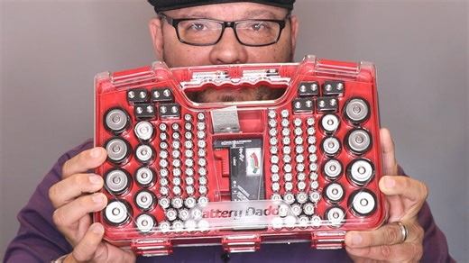 Battery Daddy storage system keeps all batteries ready instantly