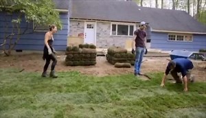 If only our renovation skills were as good as Ginger’s flare for accents. @ginger_zee @conceptcarpentry @chescocraftworks @chominsagram | Ben Aaron