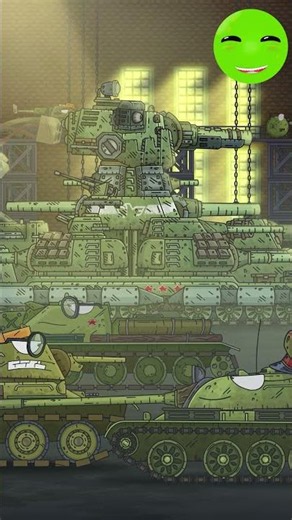 KV-44 Was NOT Ready... 💀 #tanks_cartoons #gerand #SovietGoose #FunnyMoments