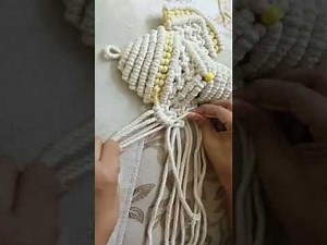 Macrame elephant head ear || Macrame animals || Wall hanging #youtube #trending