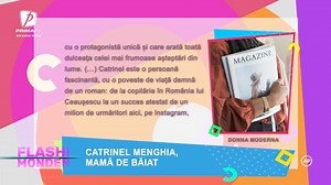 Catrinel Menghia a dat vestea cea mare. Familia ei s-a mărit cu încă un membru. Frumoasa româncă a adus pe lume un băiețel perfect sănătos, iar acum tabloul familiei ei este complet. Iubitul ei nu se dezlipește de prințul casei, iar fiica lor deja își ia rolul de soră mai mare în serios 🥱Ai Flash Monden , de luni până sâmbătă, ora 19:30, la Prima TV #primatv #flashmonden #vedete #showbiz | Prima TV