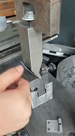 Door Hinge Manufacturing Process #shorts #metalworking #factory