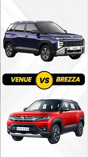 New Venue Facelift 2025 VS Brezza | Comparison 🔥