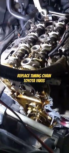 Replace Timing chain toyota yaris