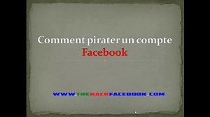 Pirater un compte facebook sans logiciel