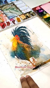 Rise and shine with a splash of watercolor! 🐓🖌️ This loose watercolor rooster tutorial is all about embracing the vibrant energy of paint. Watch as I build him up from basic shapes and lay down those bold base colors, then bring him to life with textures and those fun final details!🎨🖌️ What's an animal you'd love to try painting in a loose style? Let me know below! 👇 Want to paint along with me in real-time? My Patreon is packed with exclusive tutorials just like this, complete with my voic