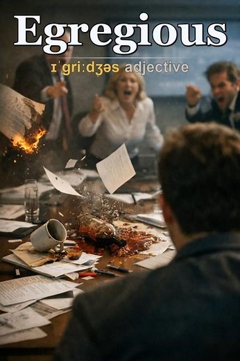 Egregious meaning — Shockingly bad and impossible to ignore