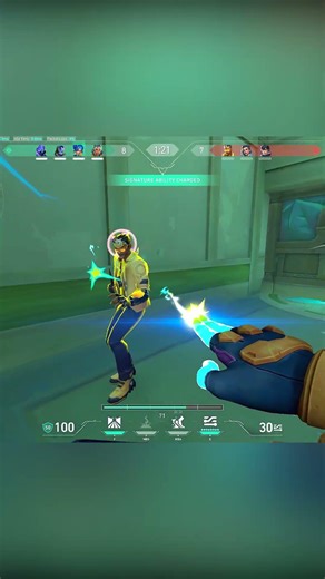 Neon Ult = Free Kills ⚡ #shorts #valorant #montage