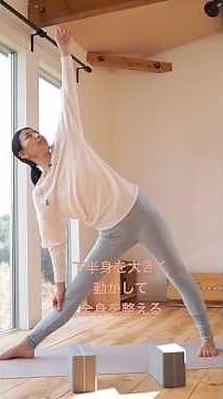 下半身を大きく動かして全身を整えエネルギーの流れをよくする#ヨガ #ショート #瞑想 #呼吸法 #下半身強化
