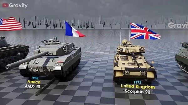 Top 50 Most Powerful Tanks in the World