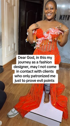 FASHION DESIGNER IN LAGOS on Instagram: "This prayer point is a very important one, as someone that meet new clients daily , I can beat my chest and tell you that some people only patronized you to condemn you at the slightest chance they get all because somone has bragged so much about your skills and they’re jealous !!!!!! I’ve experienced this more than twice and all I can say is , God keep putting them to shame and glorifying his name with my life 🥰🥰🥰 my sky daddy has blessed this brand w