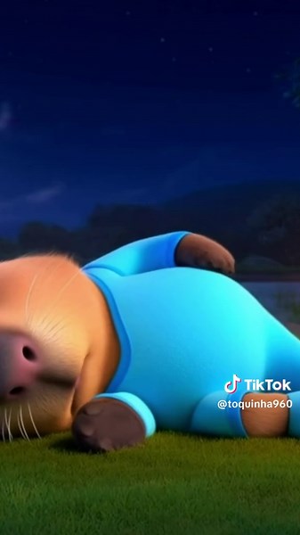 Canção de Ninar com Capivara para Momentos de Descanso