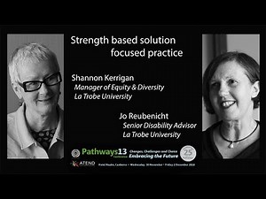 Strength based solution focused practice