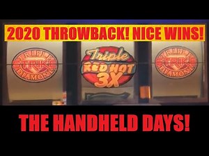 Big wins! Old school 3 Reel Casino slots! Throwback to the handheld days!