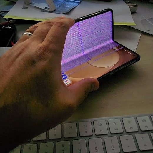 Oneplus Open internal display problems