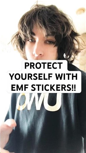 PROTECT YOURSELF WITH EMF STICKERS!!