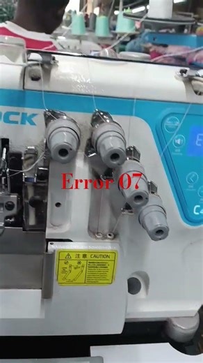 how to remove error 07 jack machine Overlock #fashion