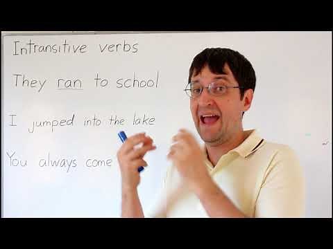 Transitive vs Intransitive Verbs