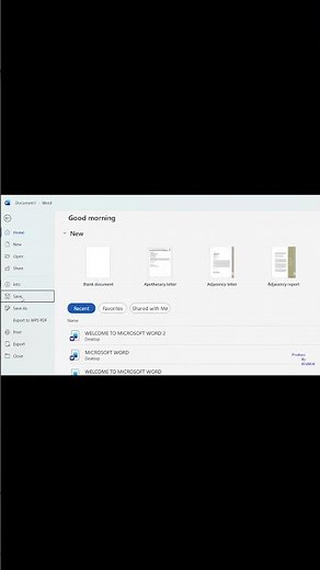 How to save document in MICROSOFT WORD STEP BY STEP