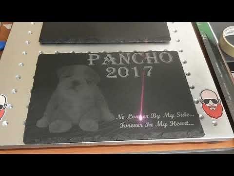 Laser Engraved Pet Memorial
