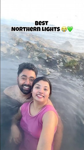 😭Northern Lights Pathutom😍💚Christmas snow in Iceland 🇮🇸 🎄#iceland #tamil #christmas #minivlog