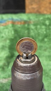 2.9M views · 15K reactions | Coin in your drill? Smart handyman trick A simple coin can solve what tools can't #HeimwerkerDE #CoinTrick #DrillHack #CreativeFix | Tool Titans | Facebook