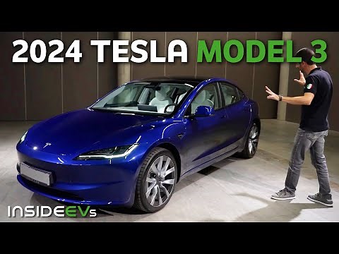 2024 Tesla Model 3: InsideEVs First Look Debut