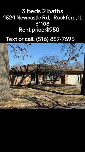 MOVE IN READY AND WE MEAN MOVE IN! New paint, new appliances, and new lighting. This well constructed home has an all brick exterior with updated landscaping. Charming bay windows in the living room and eat in kitchen. #RockfordIL #HouseForRent #MidwestLiving #RealtorTips #fypviral