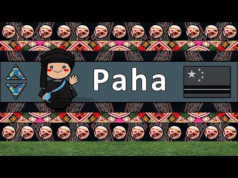 The Sound of the Paha language (Numbers, Words & Sample Text)